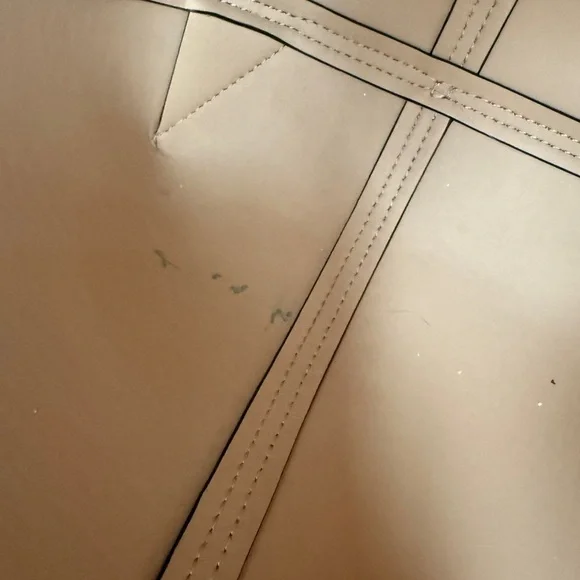 Tory Burch T Block North South Tall Tote Pink Shell - Picture 10 of 13